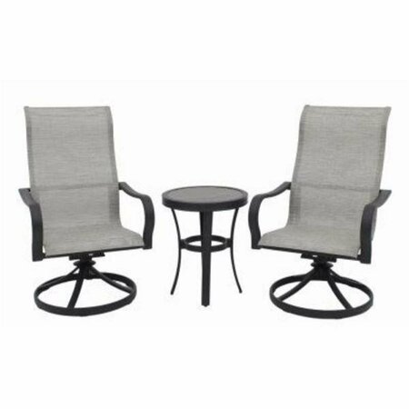 PLAZA Outdoor Patio Furniture Paler Bistro Set - 3 Piece PL3254538